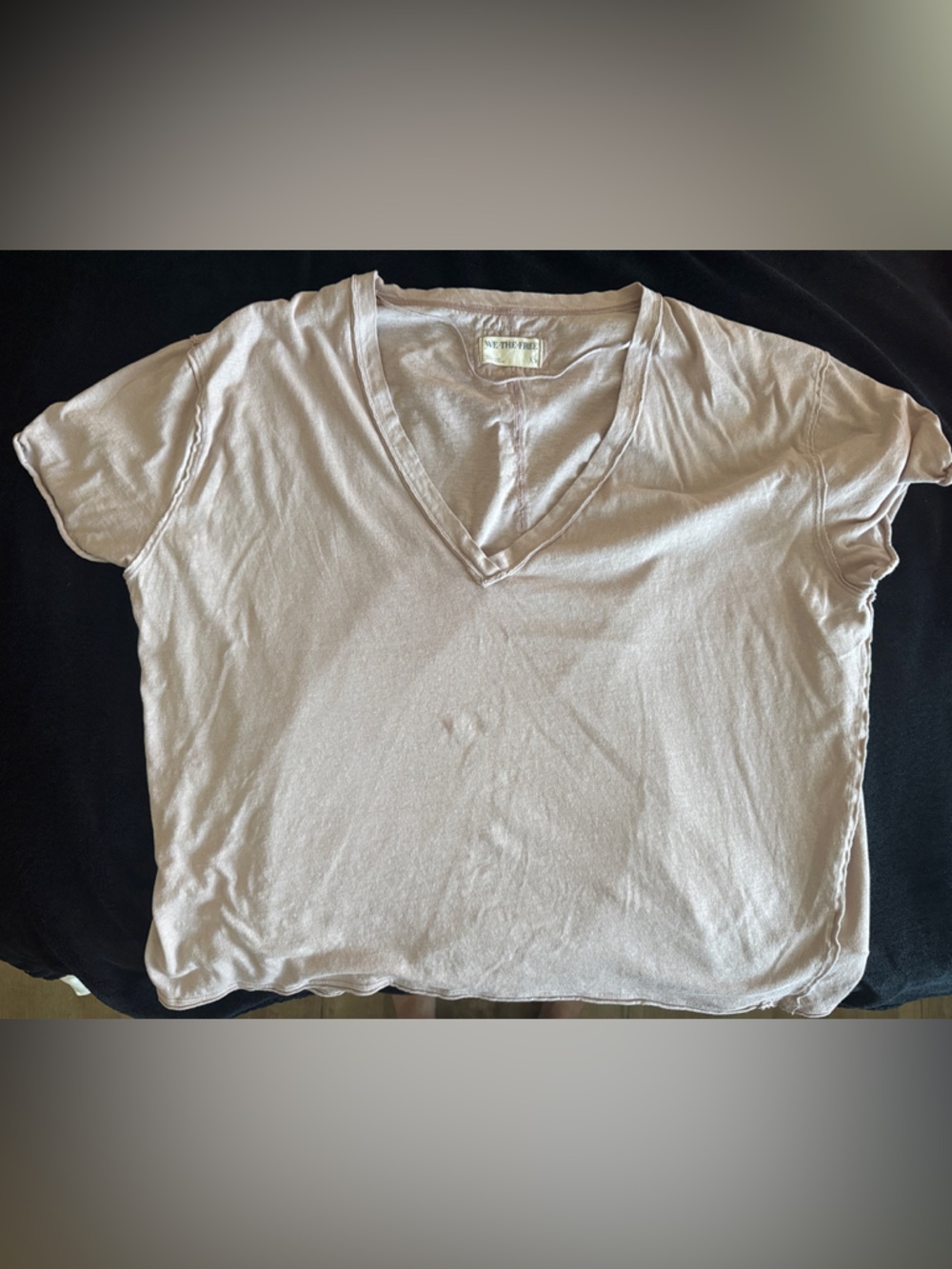 Free People  V-Neck Tee